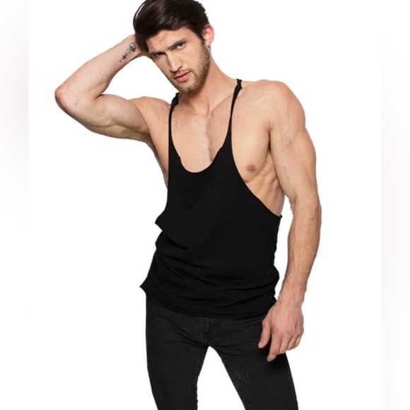 Other - Y.M.L.A. string gym tank top - L/XL